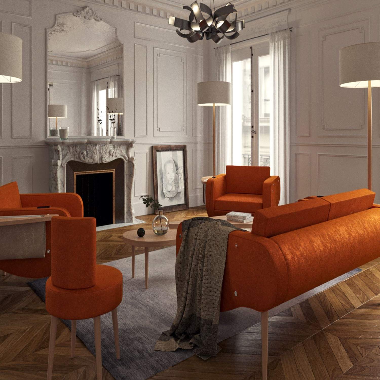 illuminé canapé sofa fauteuil frederic tabary designer produit vente à vendre boutique ne ligne (60) Canapé dsigné par Frédéric TABARY